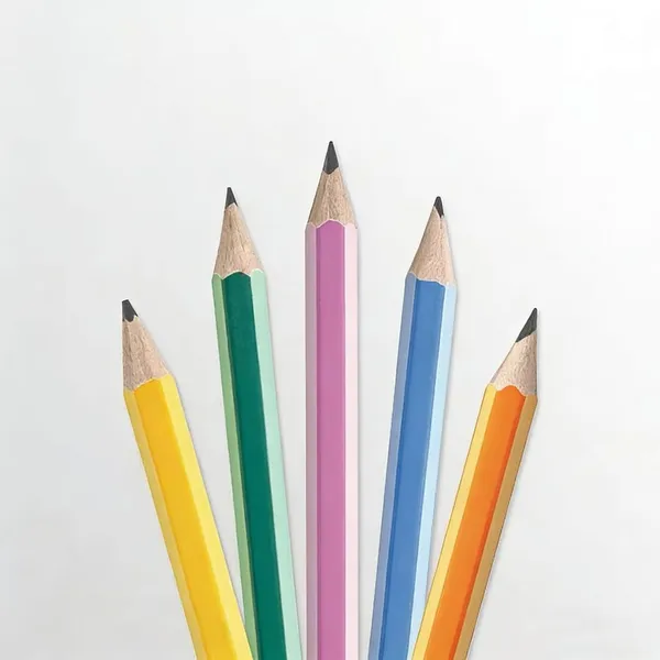 10ct Presharp Striped #2 Pencils: Presharpened School Supplies For Kids, Back... 2