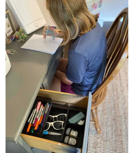 Mesh Desk Organizer Black: Steel Office Supplies & Desk Drawer Organizers... 4