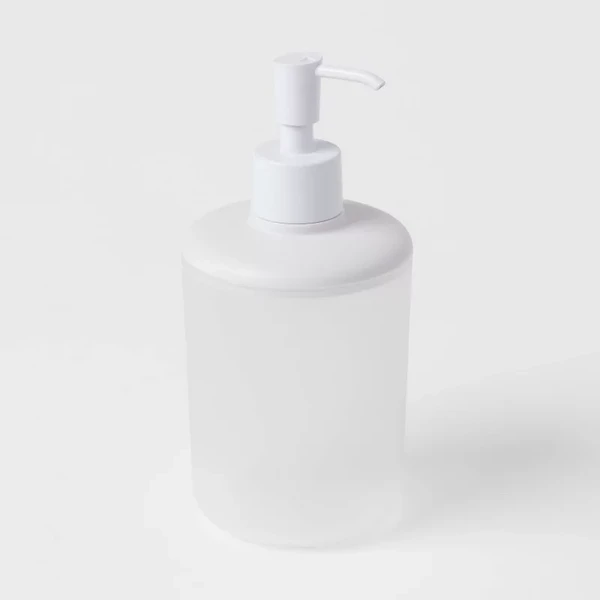 Clear Plastic Soap Dispenser Pump For Bathroom Or Kitchen 3