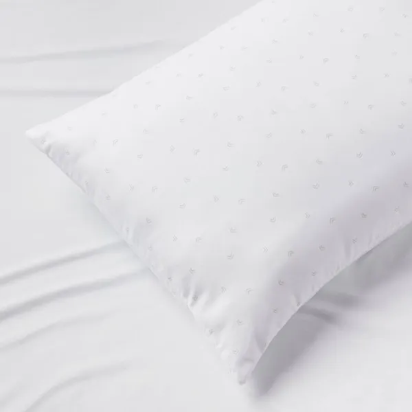 Standard/Queen Soft Machine Washable Plush Pillow White 2