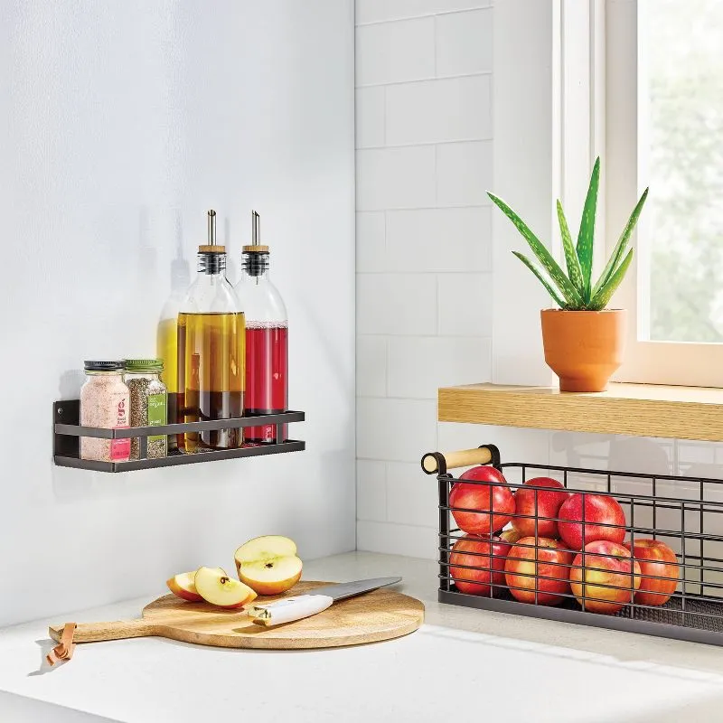 Magnetic Side Of Fridge Organizer And Storage 5