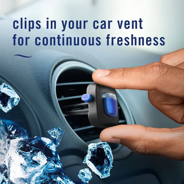 Car Air Freshener Vent Clip - 0.14 Fl Oz/2pk: Adjustable Fragrance...