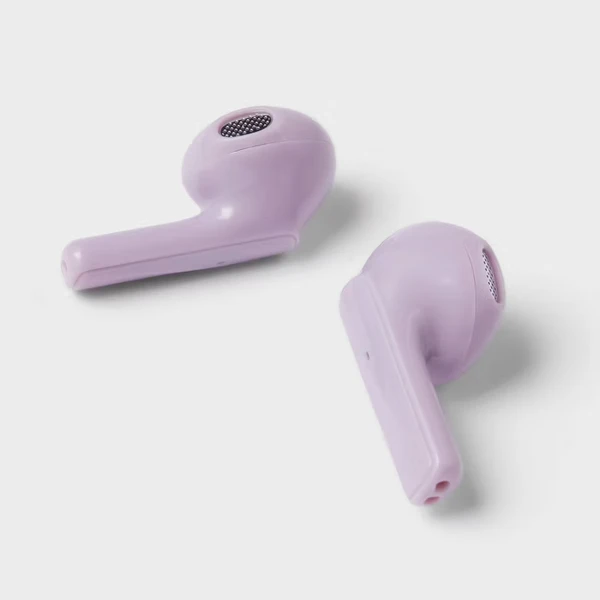 Wireless Bluetooth Earbuds Pastel Lavender: True Wireless, 5-Hour Charge 3
