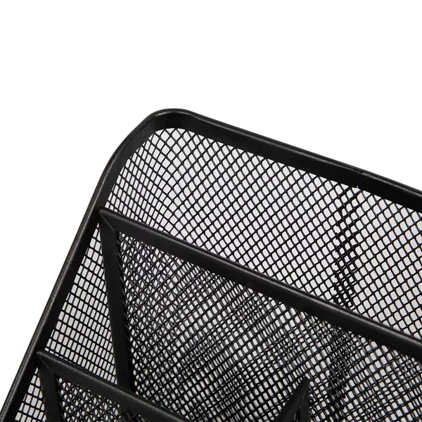 Mesh Medium Desktop Organizer Black 3