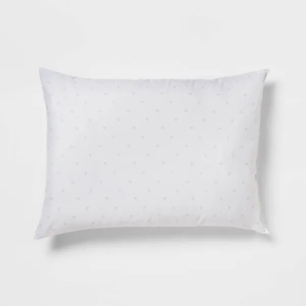 Standard/Queen Soft Machine Washable Plush Pillow White 4