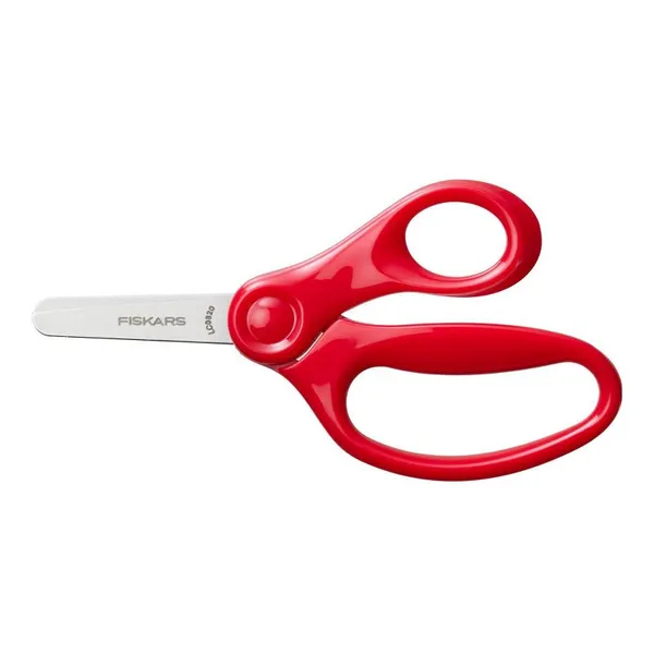 Blunt Tip Scissors 5" - Blue: Right-Handed,  Steel & Plastic 4