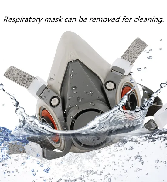 Halbe Gesicht Maske Atemgerät Staubmaske Für Holzbearbeitung Malerei Schweißen