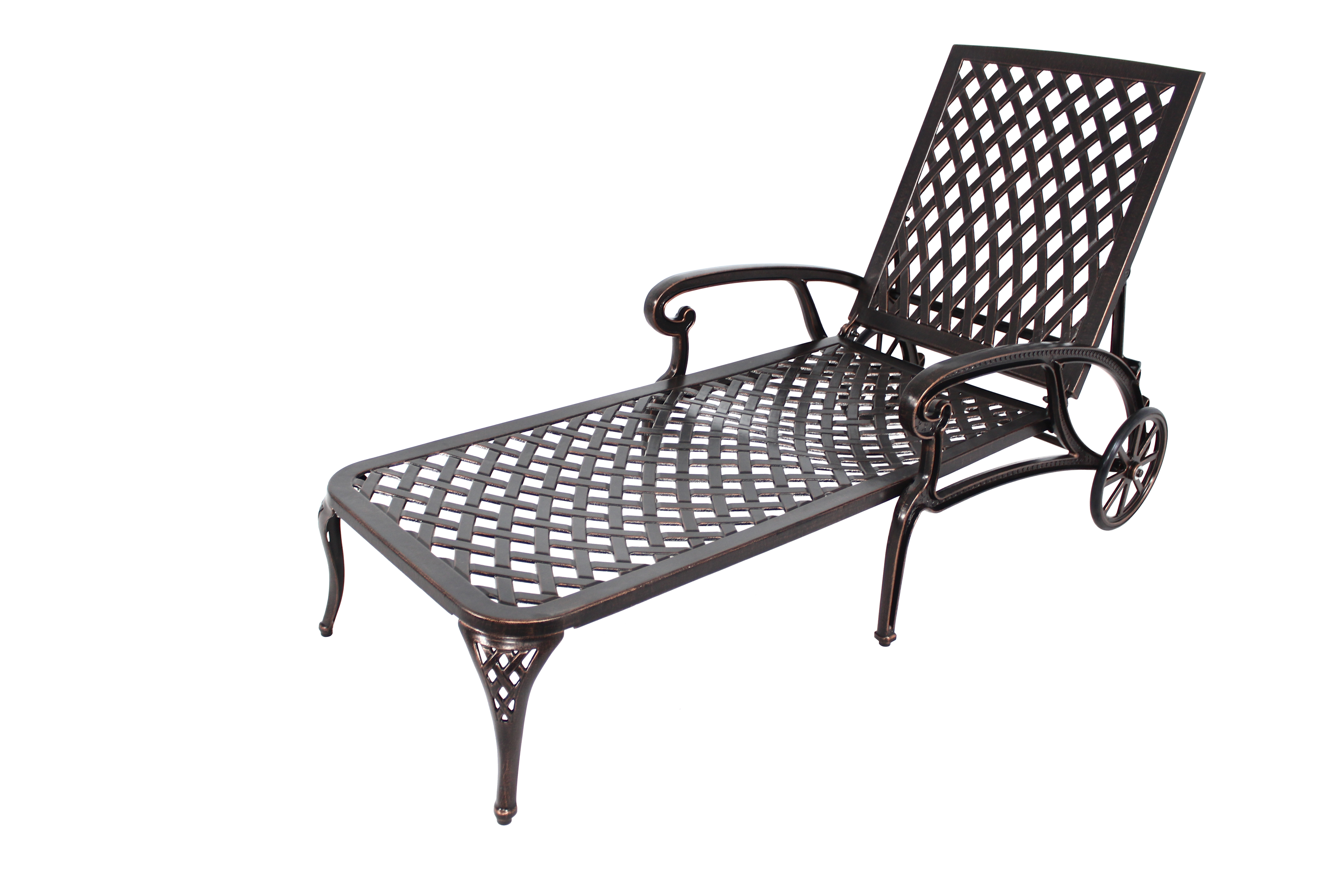 Aluminum Cast Lounge Chair