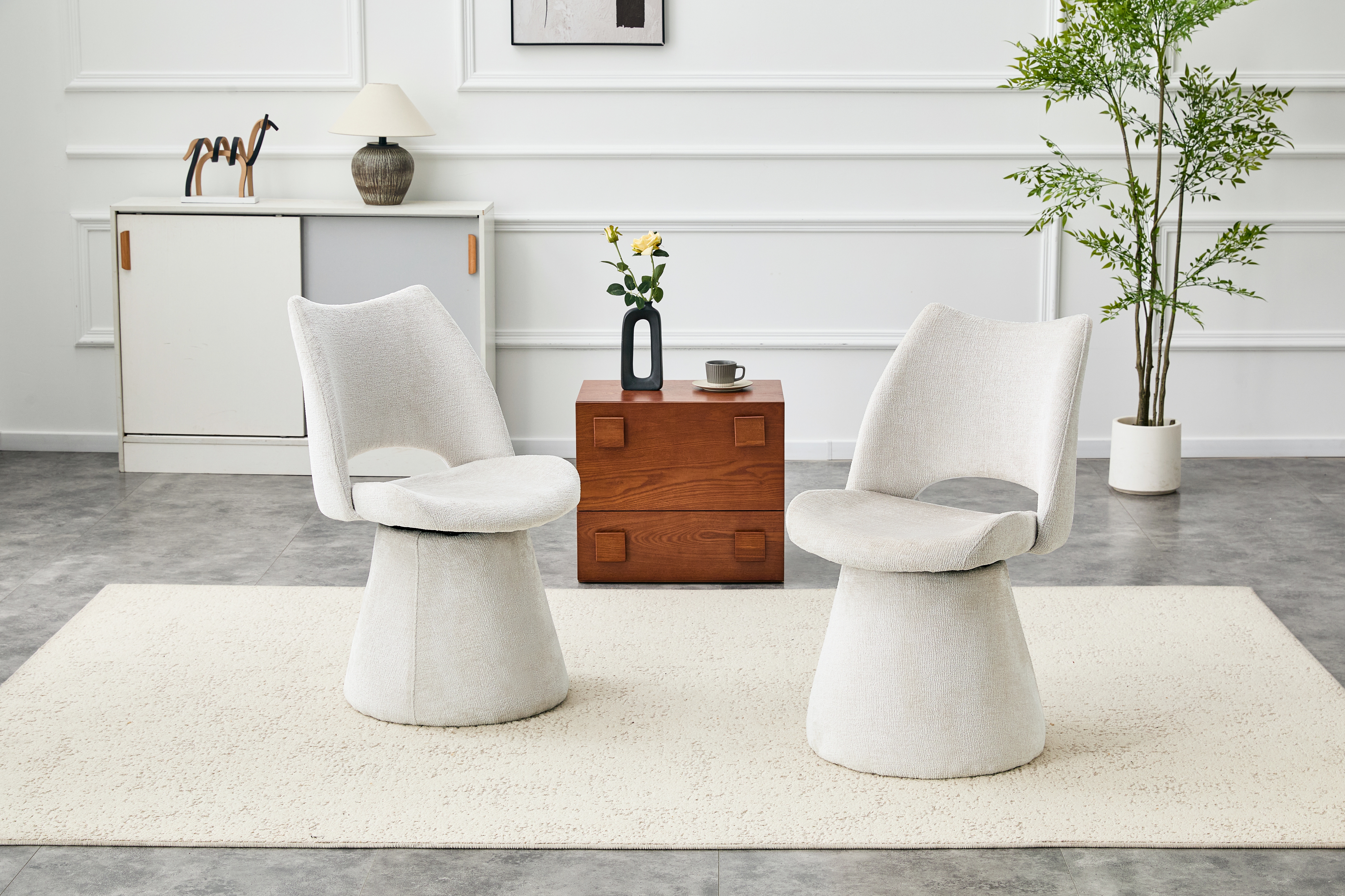 Chenille Accent Chair