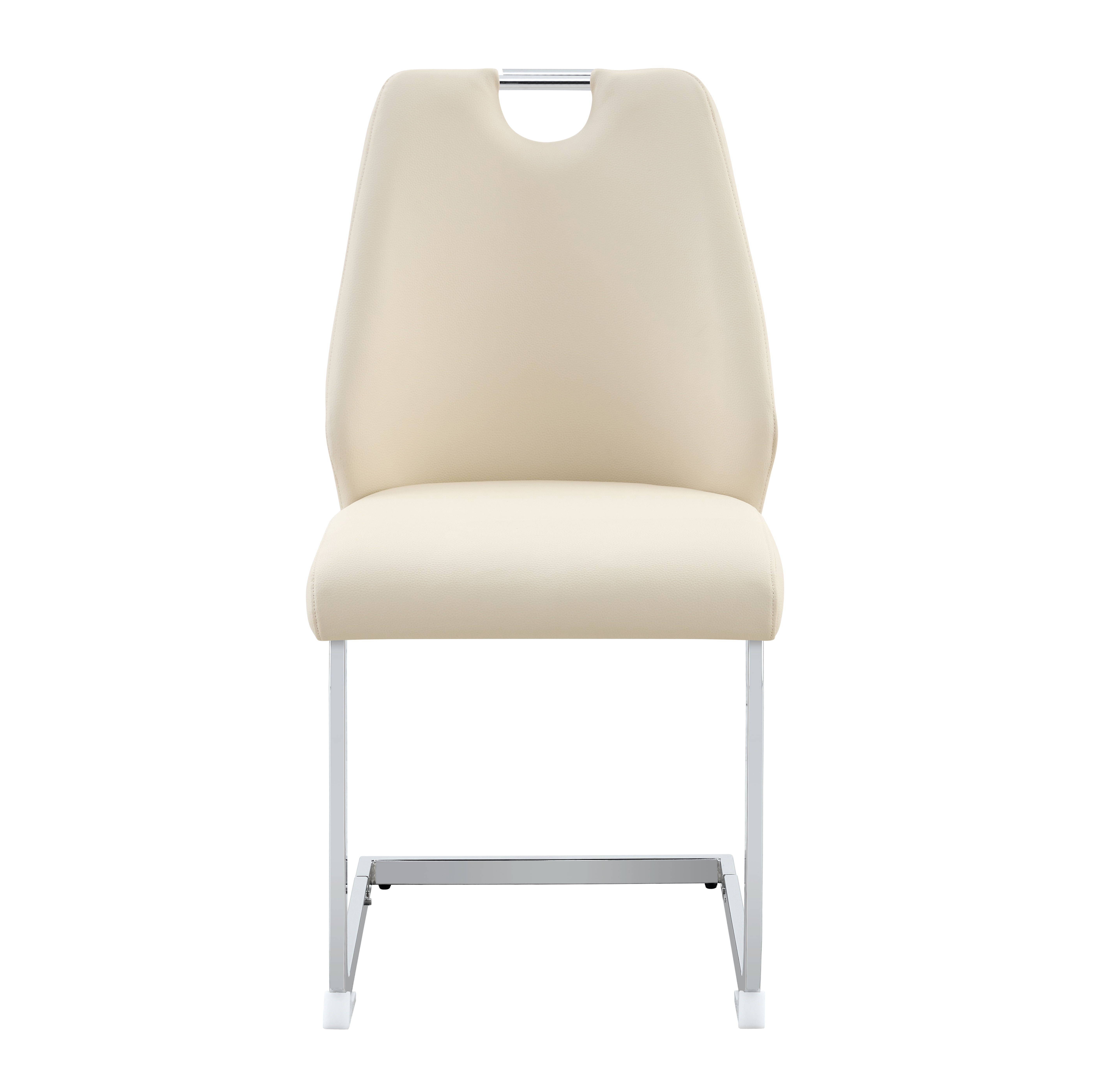 Faux Leather Dining Chairs Set