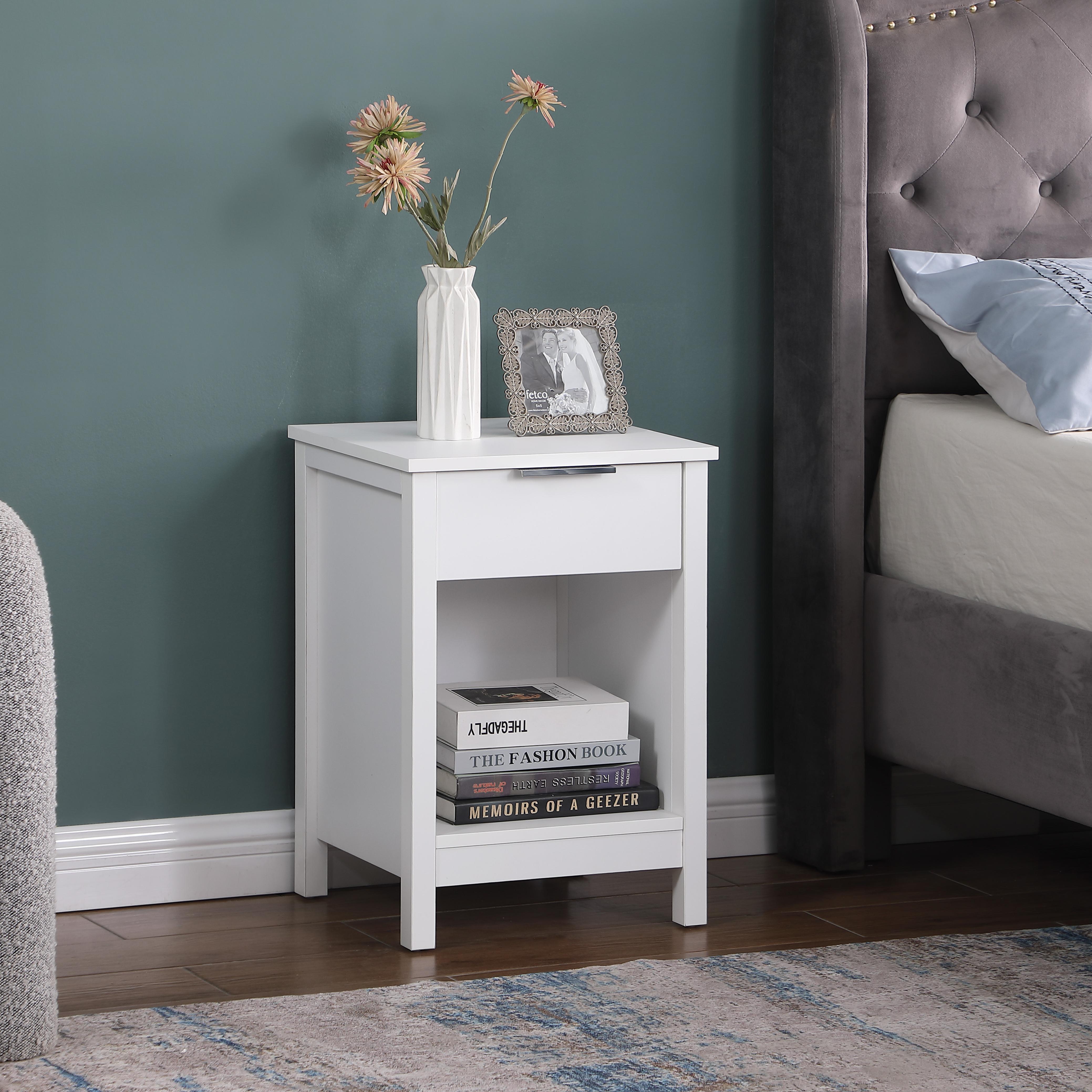 3-Tier Nightstand with Drawer, picture 2 of 4