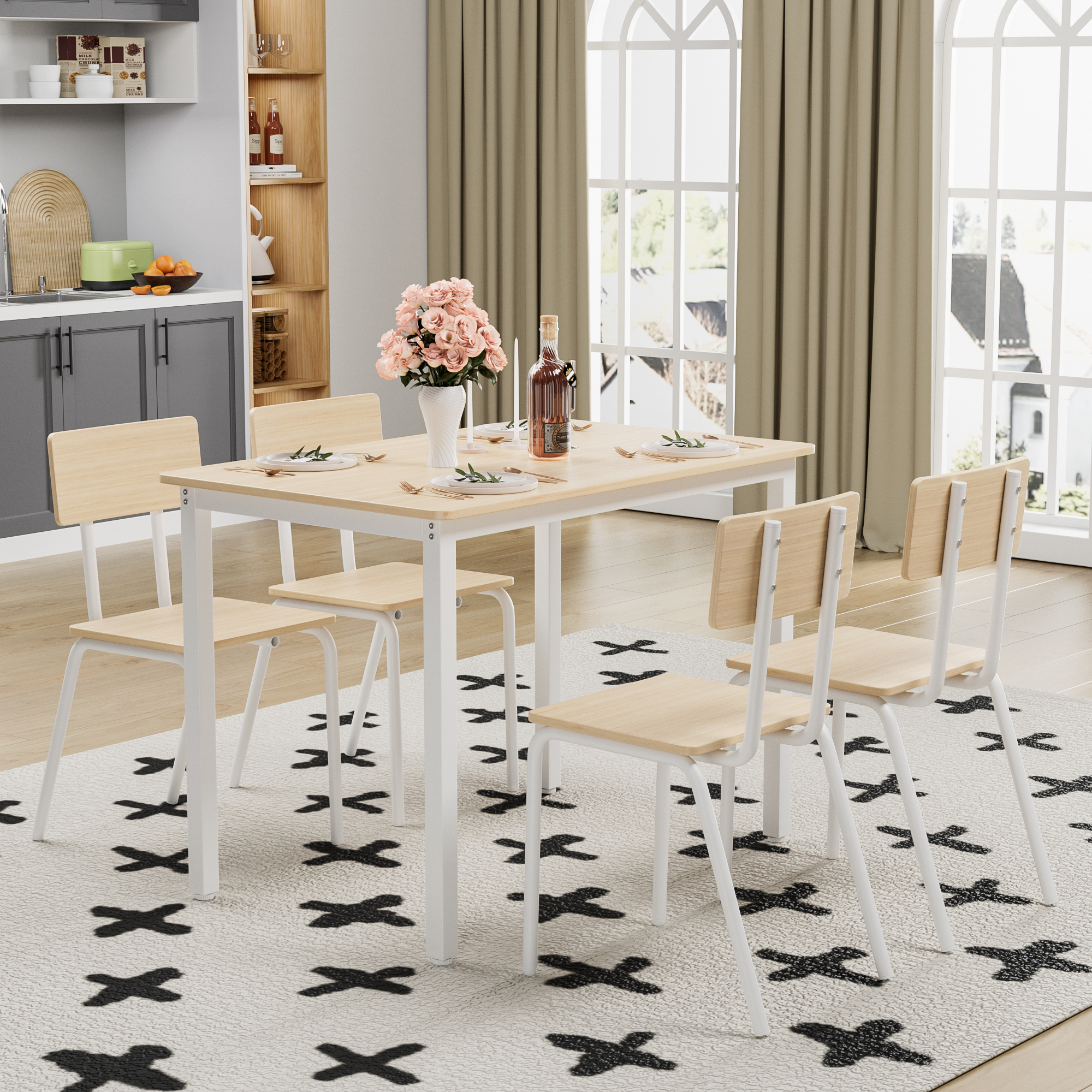 5-Piece Dining Table Set, picture 4 of 4
