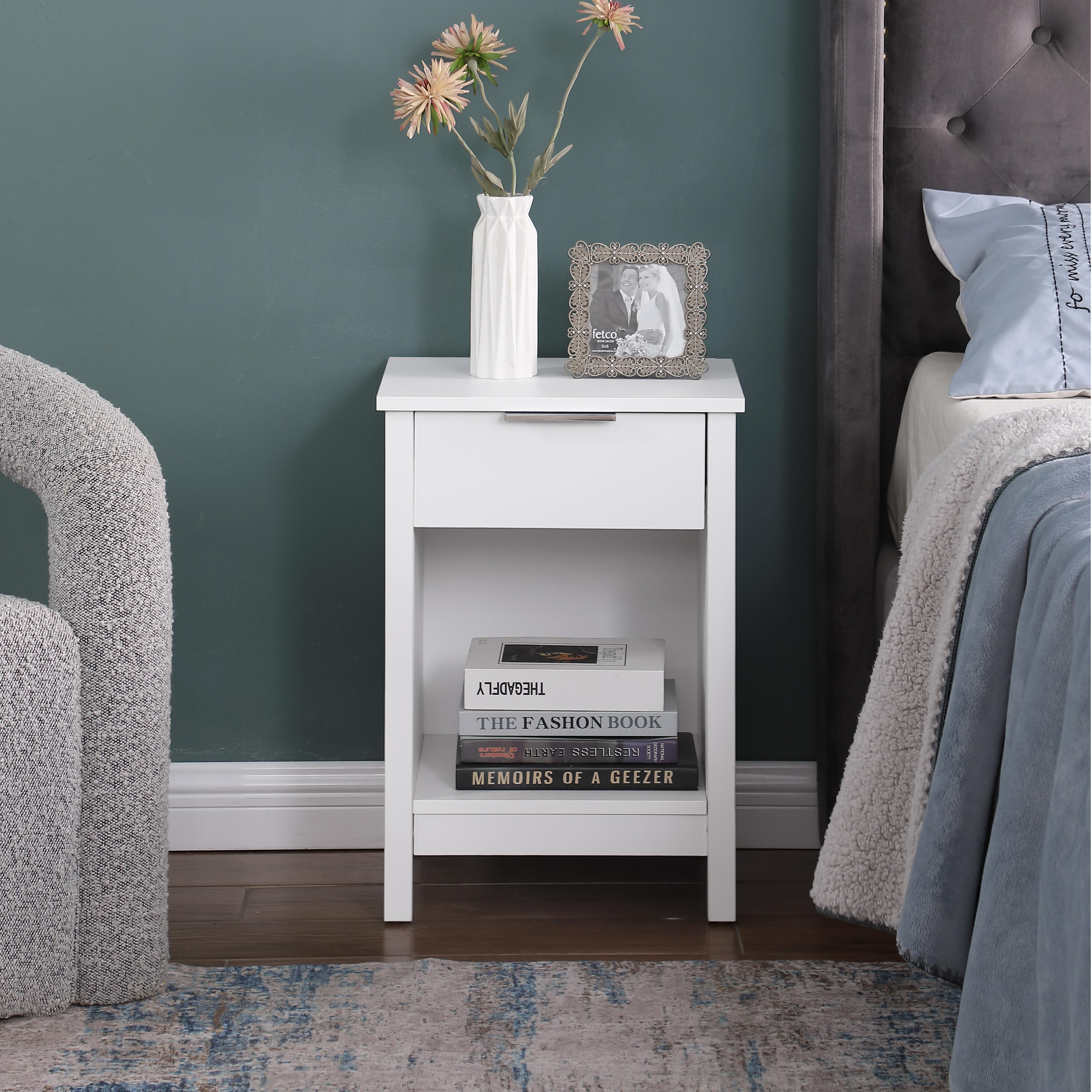 3-Tier Nightstand with Drawer, picture 3 of 4