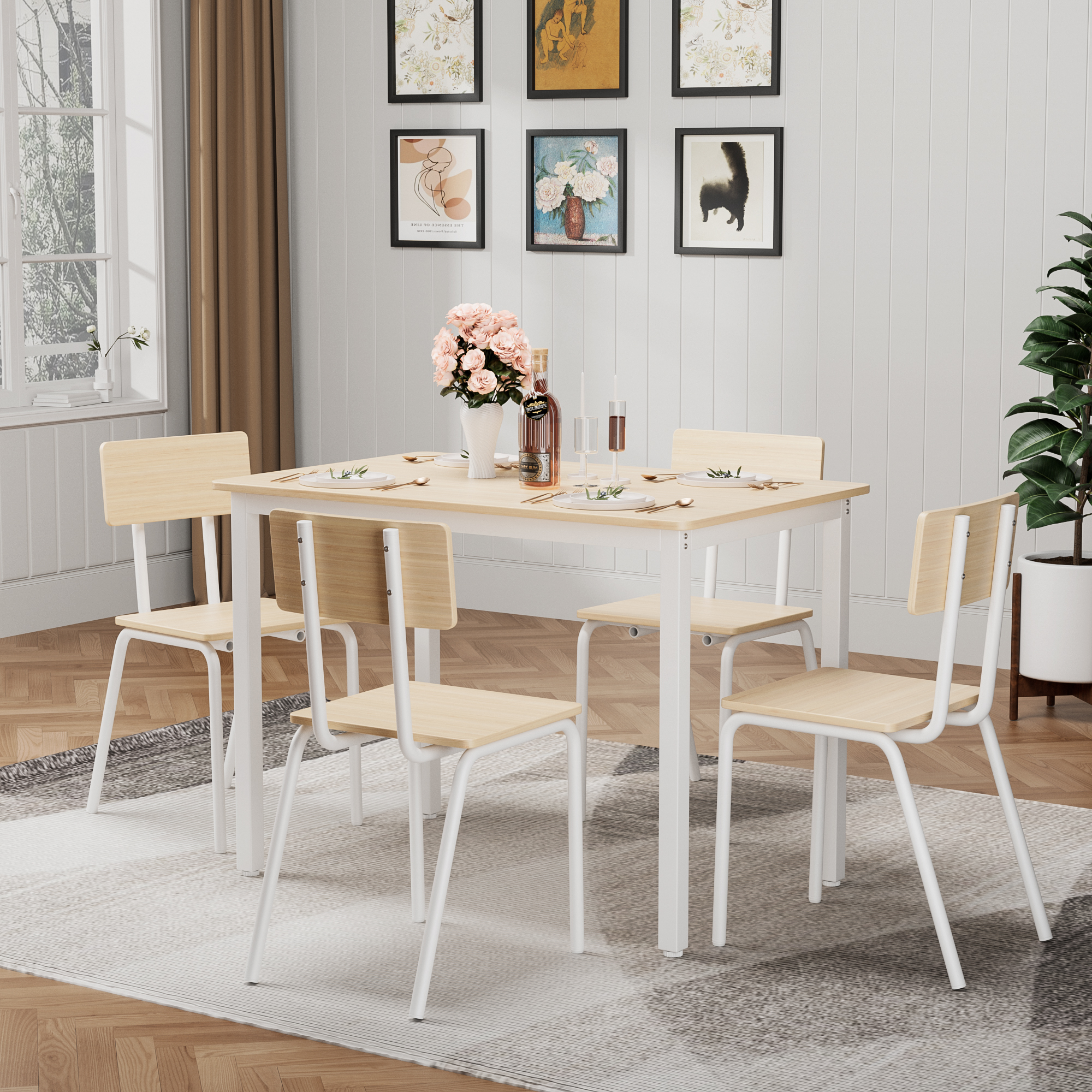 5-Piece Dining Table Set, picture 2 of 4