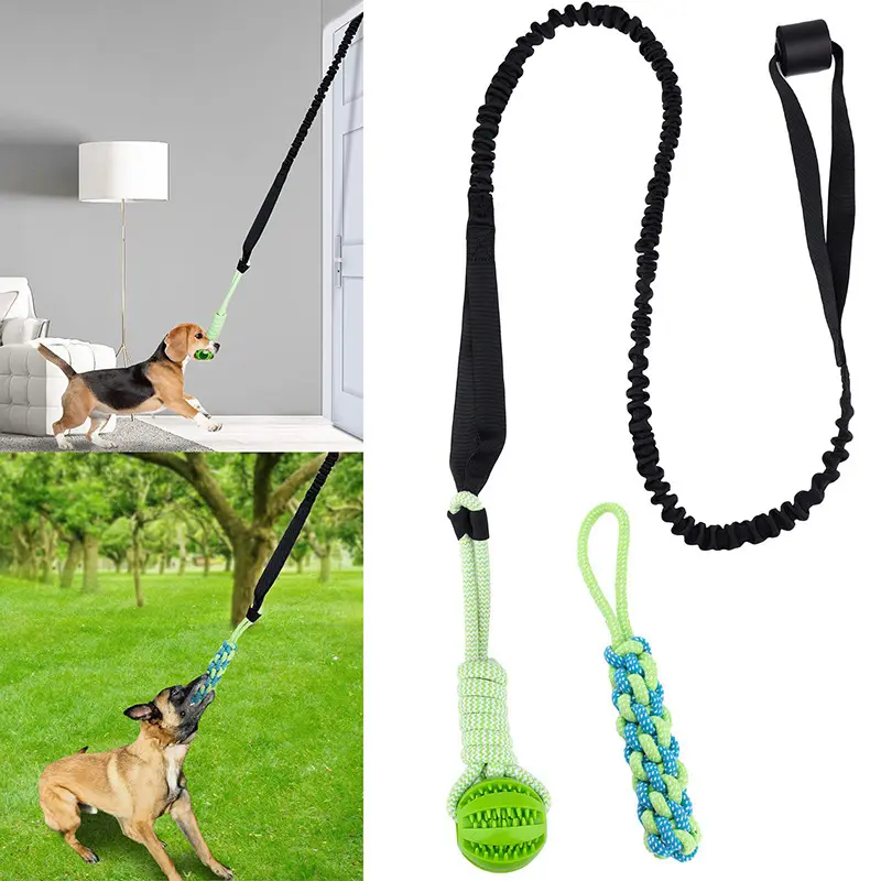 Pet Interactive Toy-Pull Rope [Watermelon Ball +