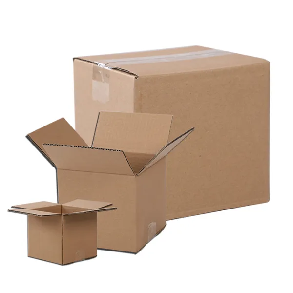 100-Pack Yellow Corrugated Cardboard Boxes 4x4x4 inch (10x10x10 cm)