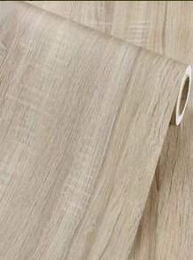 Waterproof self-adhesive wall sticker-White Maple Wood-40 * 100 -1 pack