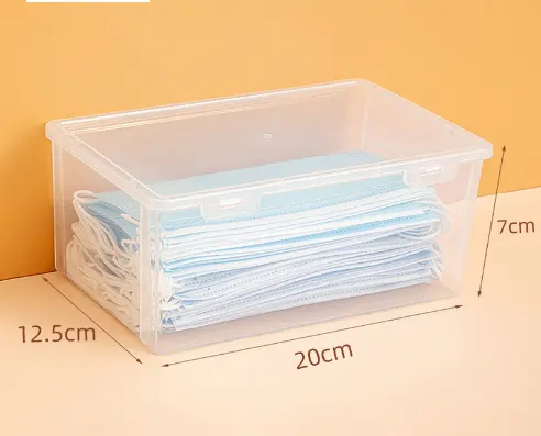 Multifunctional mask storage box-transparent-small-1 bag