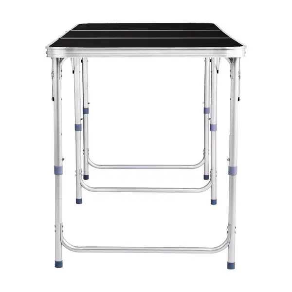 6ft Aluminum Alloy Folding Table Black