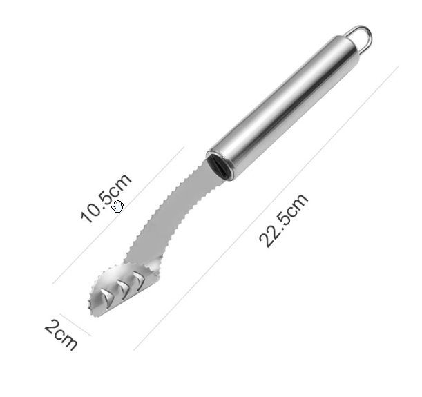 Pepper core remover-silver-22.5cm-1 piece