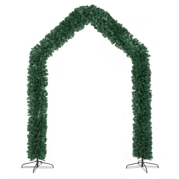 240X40X260cm 1650 Branches PVC Christmas Arch Holiday