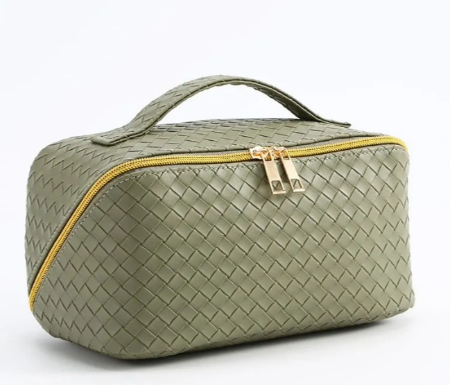 Travel Cosmetic Bag-Green