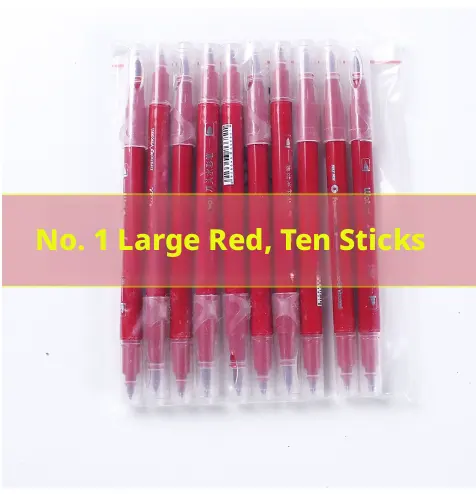 Double-headed watercolor pen-red-1 pen