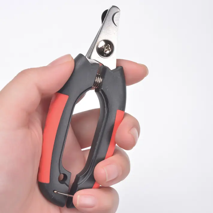 Pet Nail Clippers-Black and Red Large