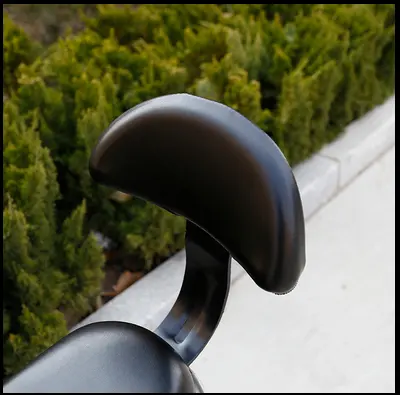 Electric vehicle cushion-round head-backrest-black