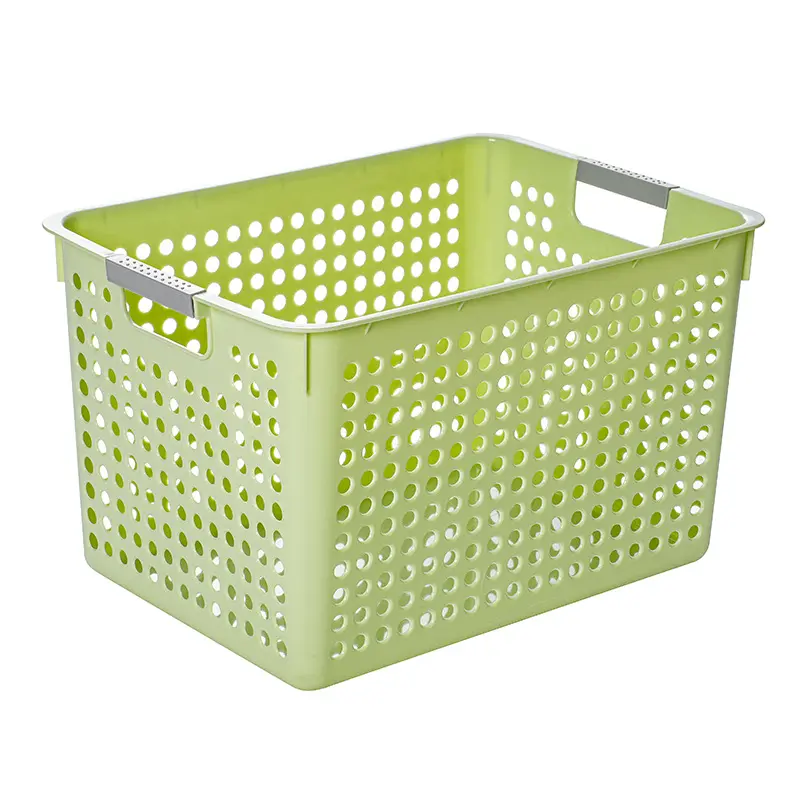 Household storage basket-Green extra-large model- -Nude