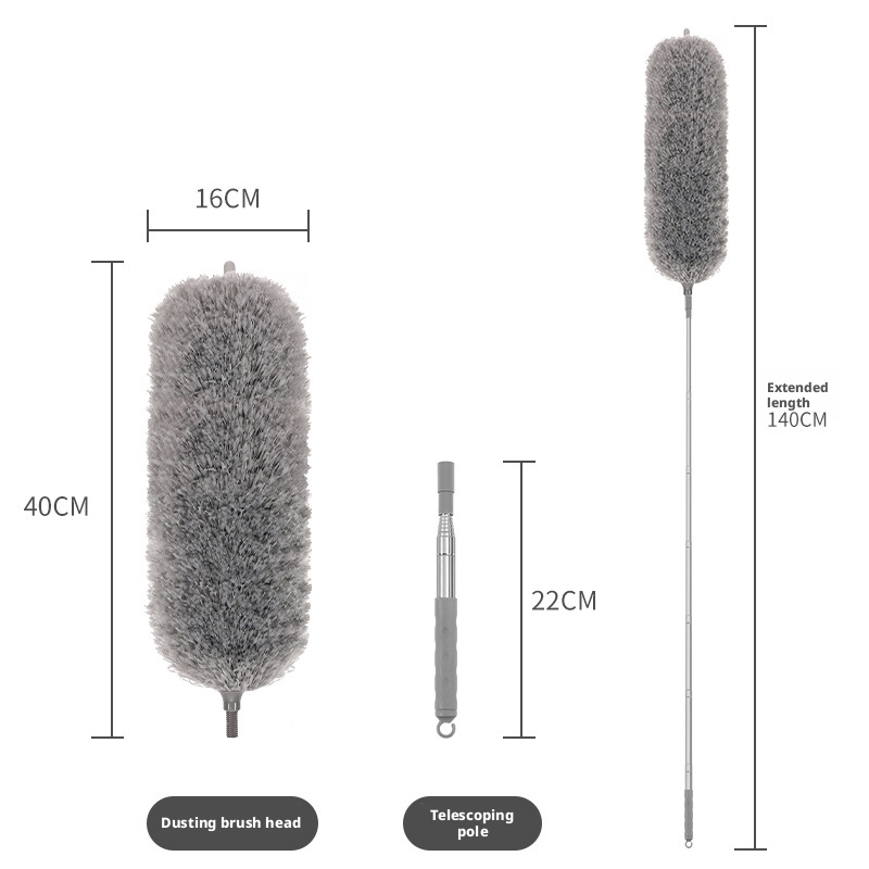 Telescopic dust remover-1.4m Send dust remover 140g-1 set