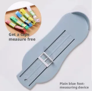 Baby Foot Measuring Device-Blue-1 pack