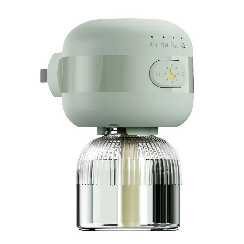 Digital mosquito repellent-moon timing night light model-single machine-light green 1