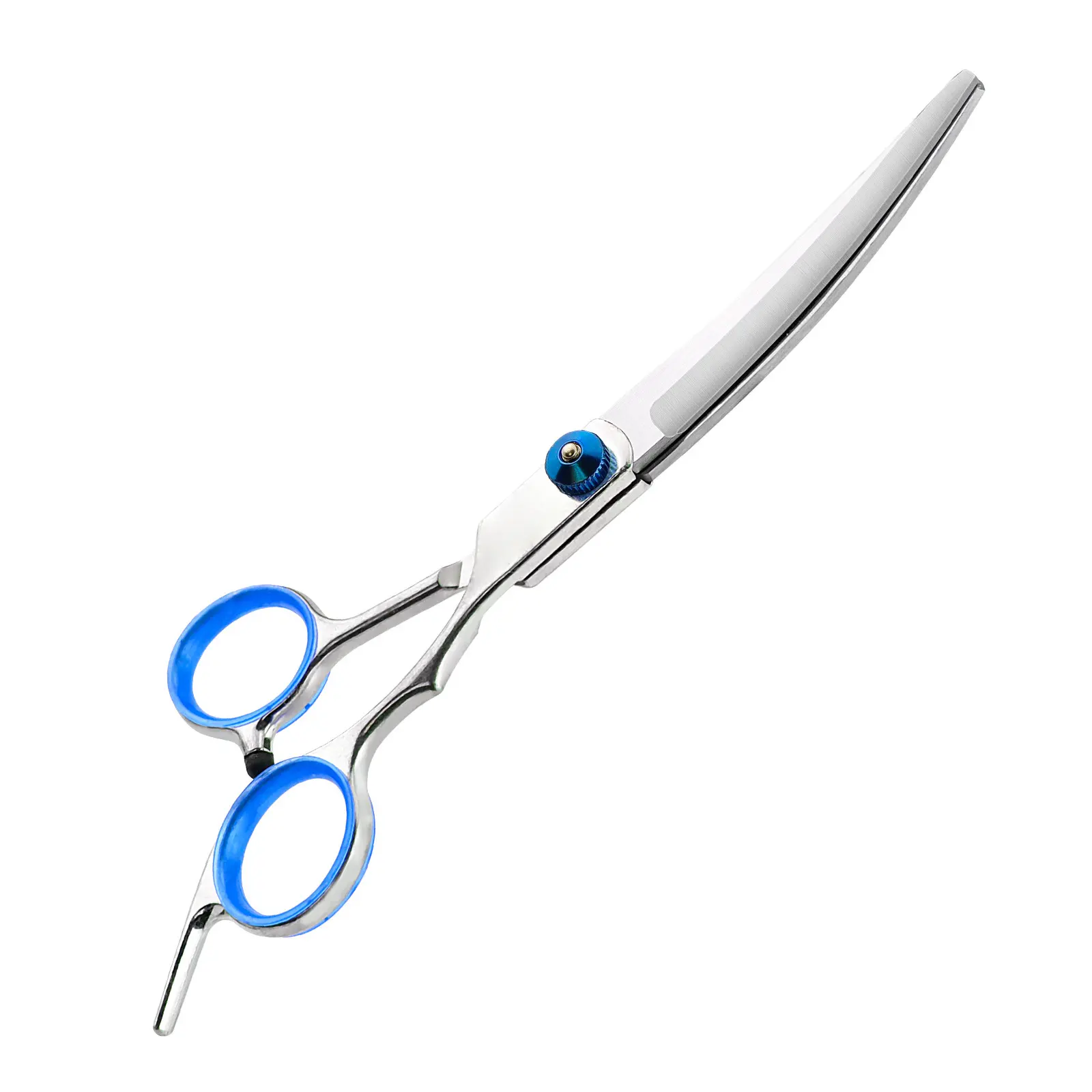 Pet grooming scissors-upward bending scissors- -pvc bag