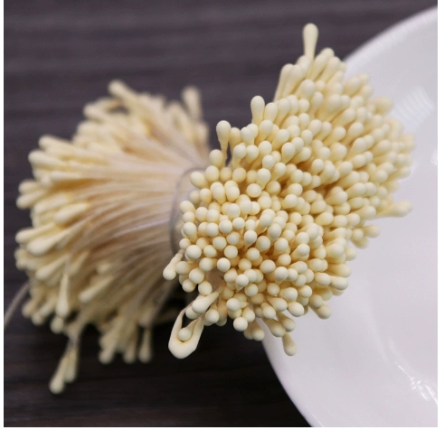 Flower core twist stick-light yellow-360 pieces/tie