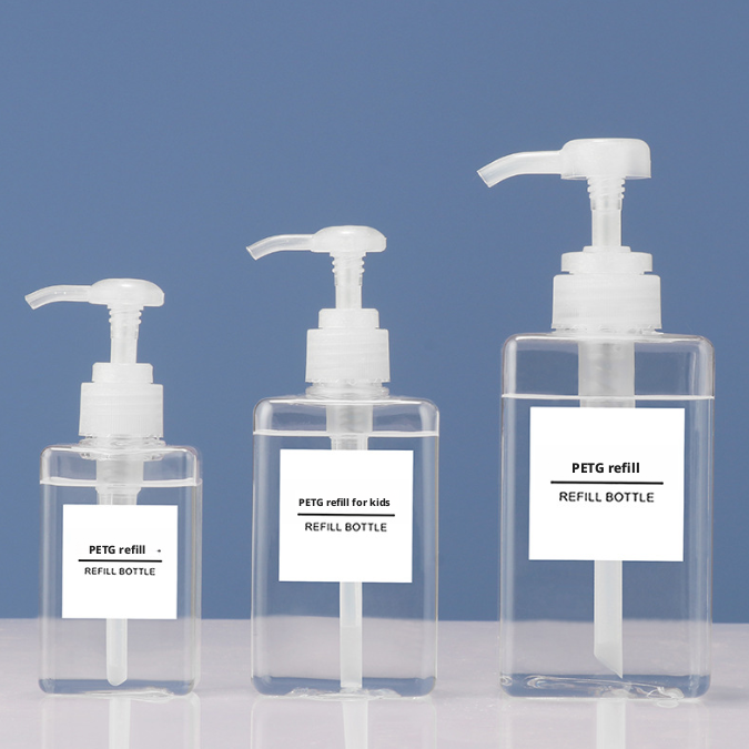 Travel sub-packaging bottle-transparent 200ml + spray head-1 set