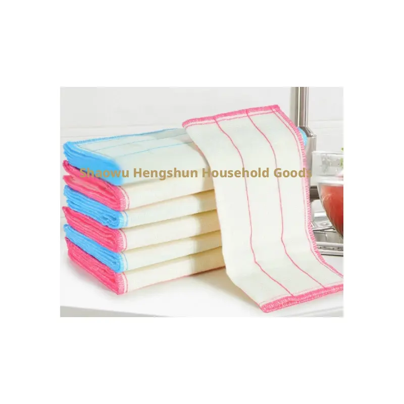 Cotton yarn scouring cloth-12 layers-pure yarn-30 *