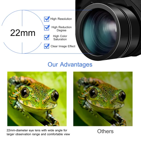 8-24x Binoculars With 50mm Objective Lens, Multi-Layer Coated Aspherical Lenses, High-Grade BAK-4 Prisms, Compact & Portable For Bird Watching, Outdoor, Sports, Concerts, Stargazing
