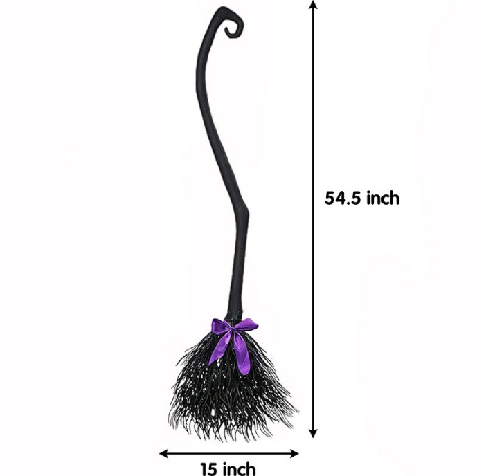 Magic Witch Broom-Black-1