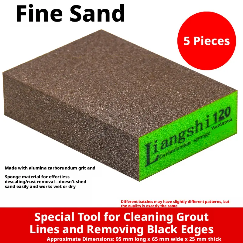 Black edge cleaning sponge sand-hard model-60 mesh