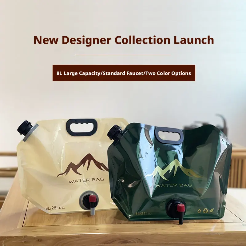 Outdoor water bag-khaki-8L