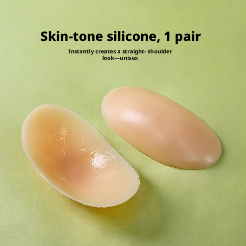 Silicone shoulder pads-Silicone skin tone-1 pair