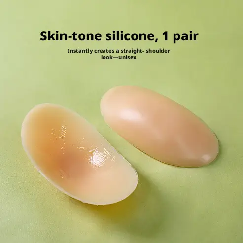 Silicone shoulder pads-Silicone skin tone-1 pair