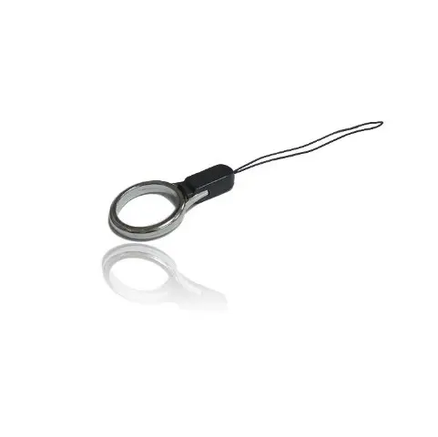 Mobile phone lanyard ring buckle-black