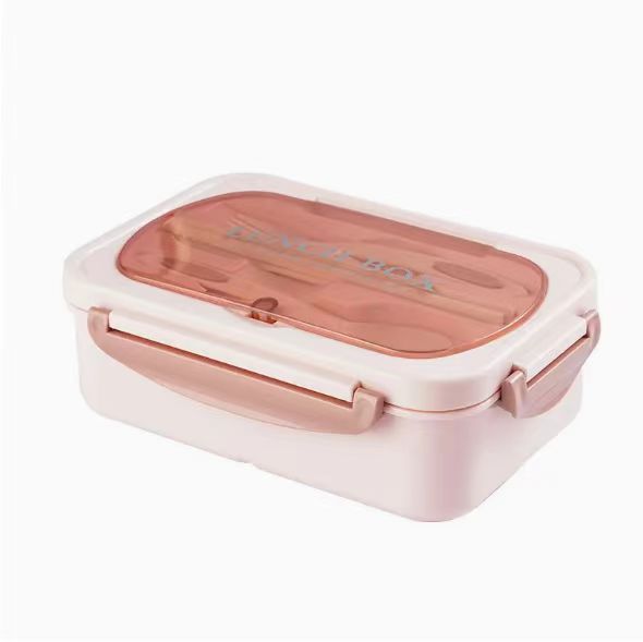 Japanese divided lunch box-pink-1 piece