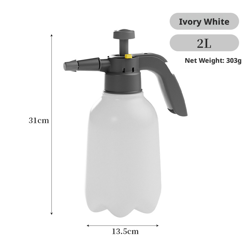 Flower watering pot-2L-white-1 piece