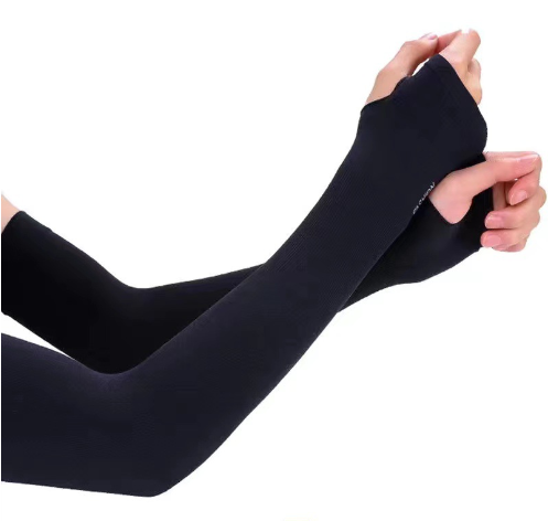 Icy Sleeves-Finger Set-Black-1 Pair