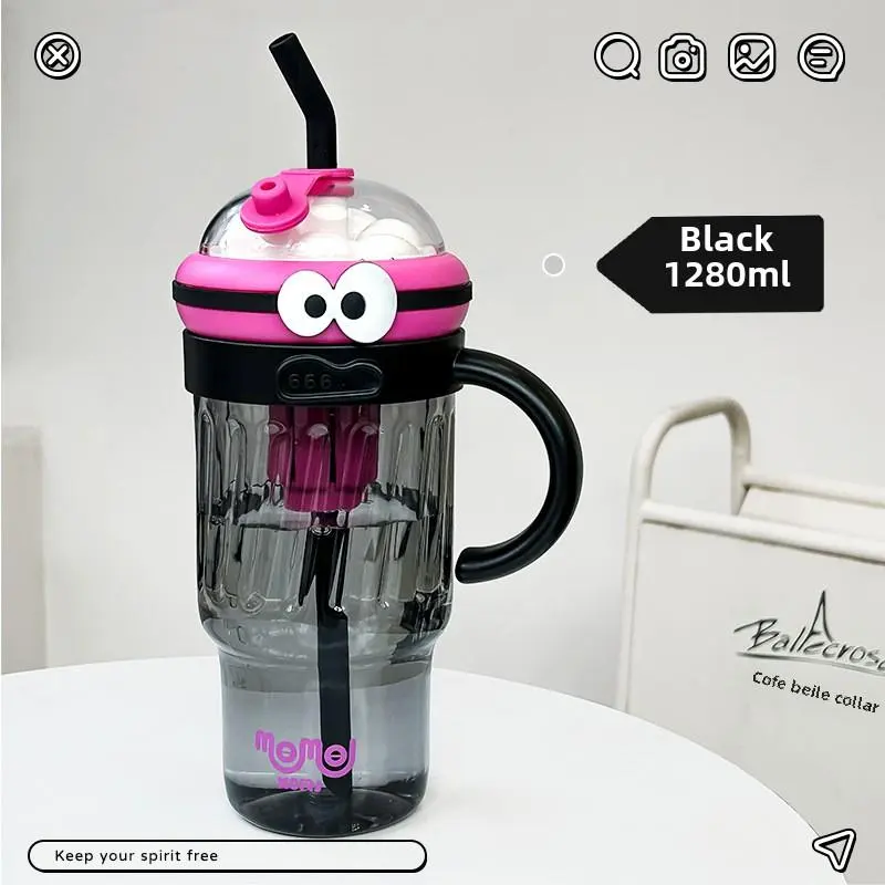 Large Capacity Ice Cream Cup-Black-1