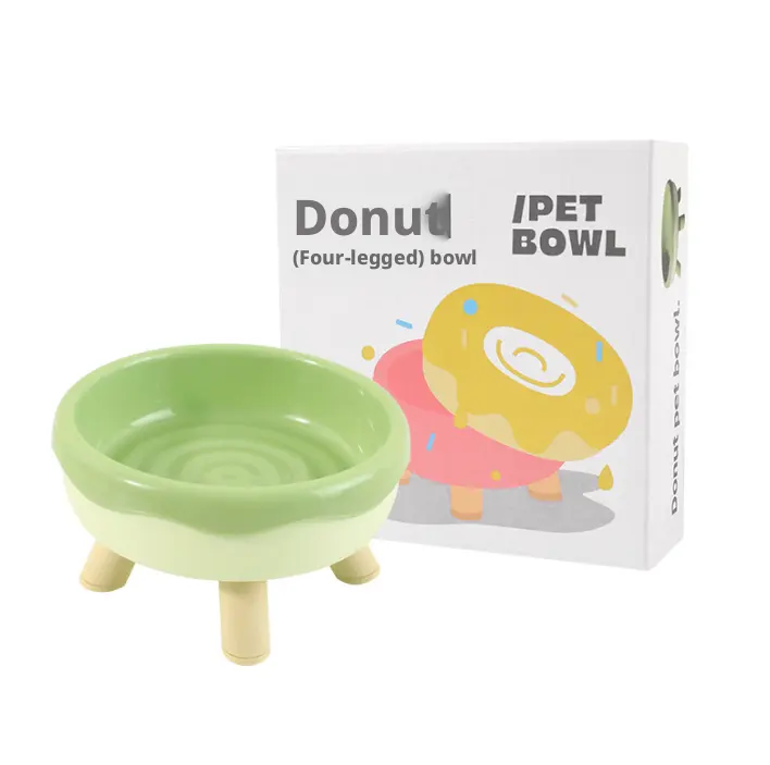 Pet food basin-green