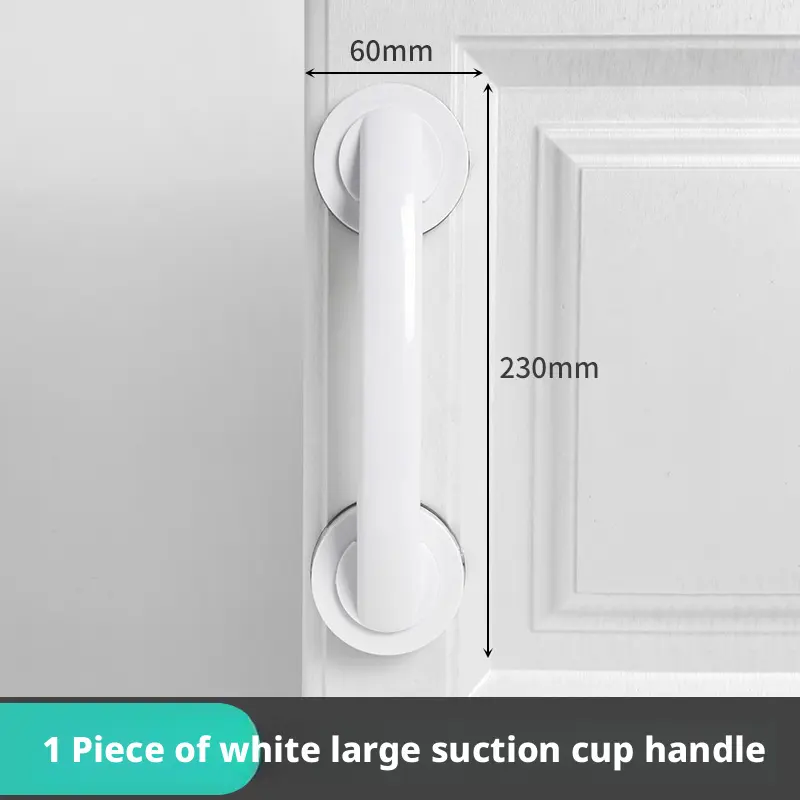 Large suction cup handle-white-1 box